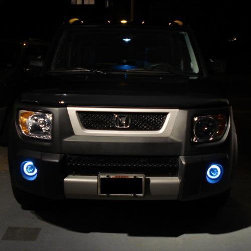 Halo Angel Eye Fog Lamps Driving Lights for 2004-2008 Nissan Maxima Body Kit